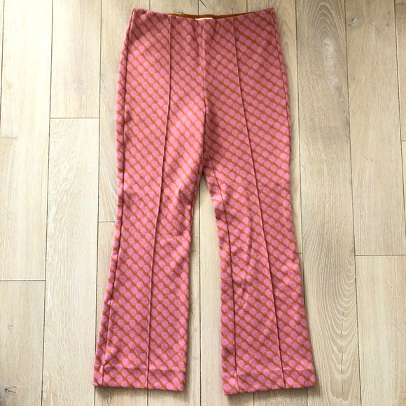 NWOT Anthropologie Maeve The Margot Kick-Flare Stretch Pant Size S - Picture 1 of 9